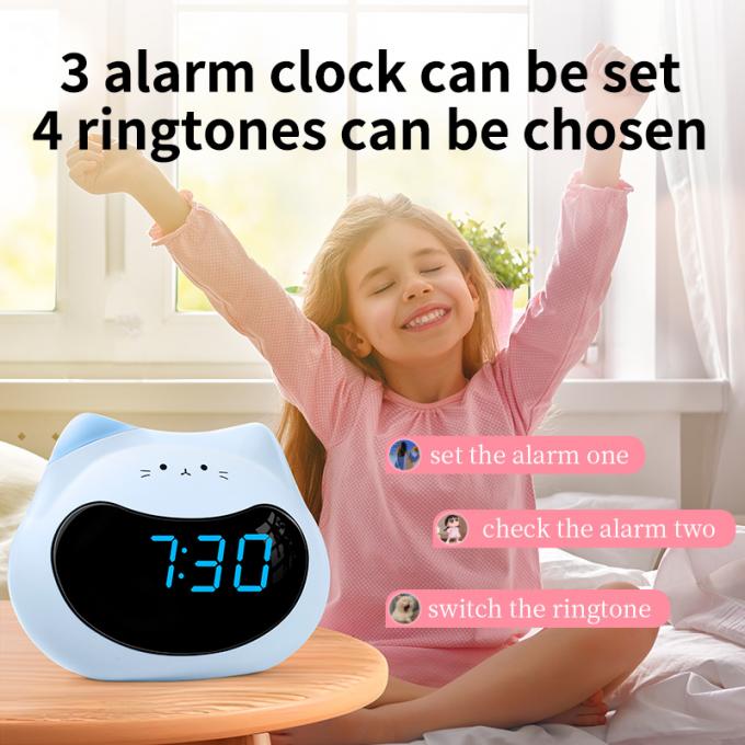 Rechargeable Time Management Support Bluetooth Function Smart Alarm ...